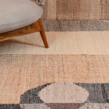 TAPETE AQUILA NATURAL IVORY GREY